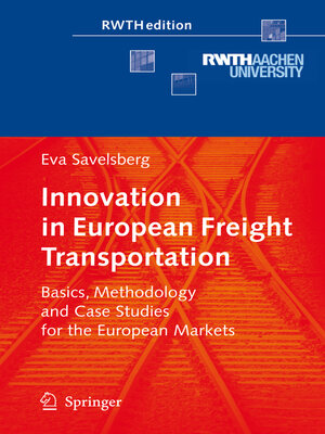 cover image of Innovation in European Freight Transportation